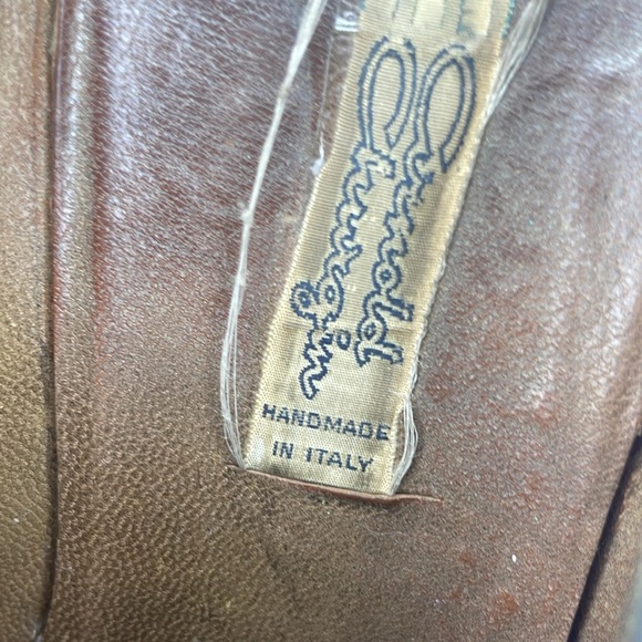 Vintage Arnold Churgin suede and patent leather lace up shoes - Picture 9 of 9